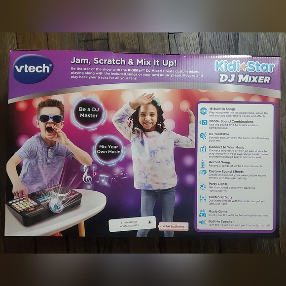 VTech Kidi Star DJ Mixer Baby and Toddler Toys - Picture 5 of 5